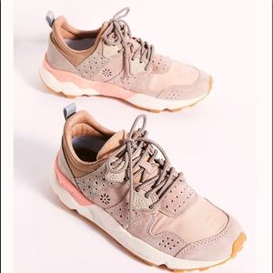 Free People Flower Mountain Wesley Suede Sneakers (Free People/Anthropologie)